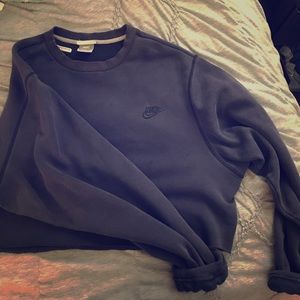 Cropped vintage Nike crew neck